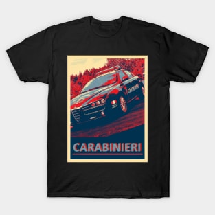 Carabinieri, police car T-Shirt